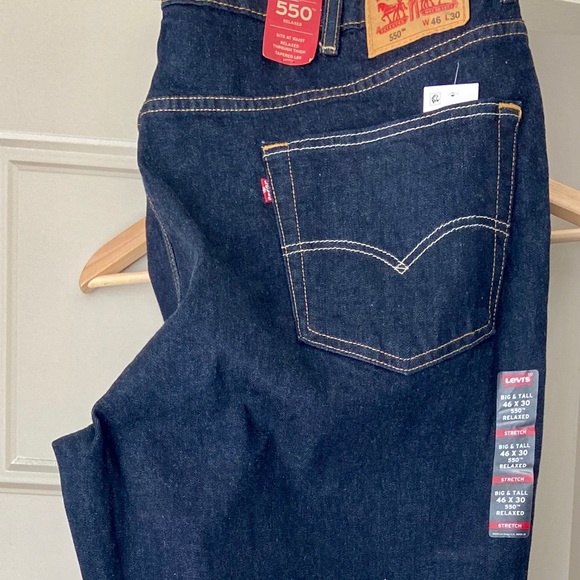 levi jeans 550 relaxed fit mens